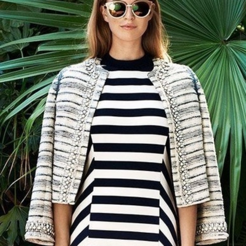 Tory Burch Augusta striped dress